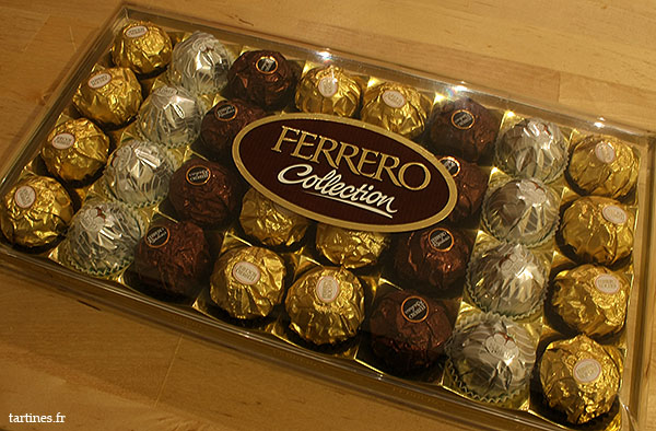 Boite de chocolat : Ferrero Collection